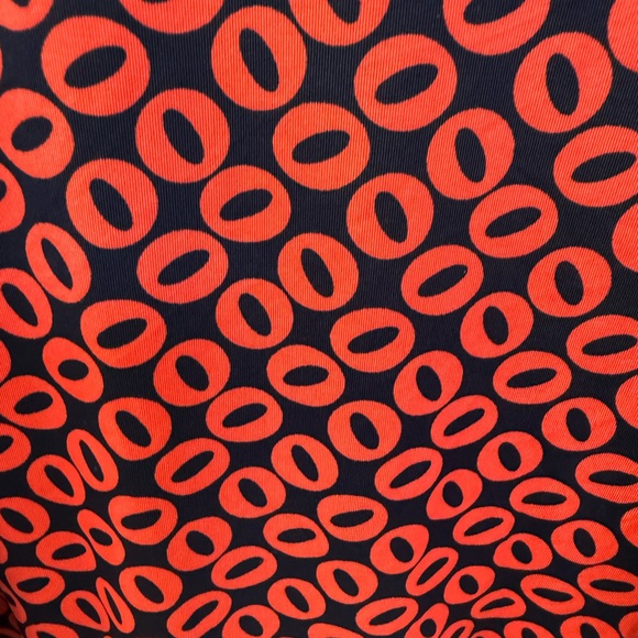 Navy and Red Women's Cardigan Sz.L - Picture 4 of 5